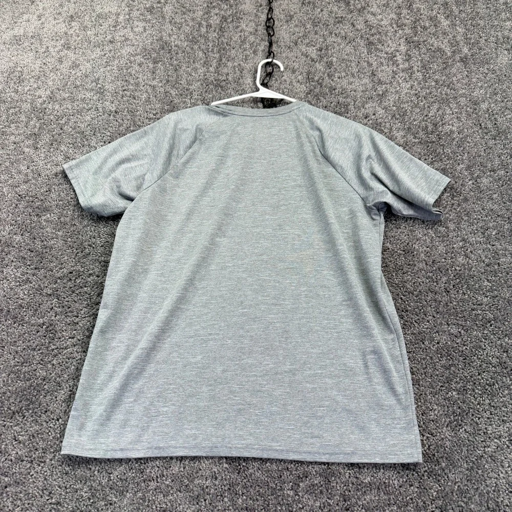 Nike Swim Shirt Mens M Gray Heathered Dri-Fit Rash Guard